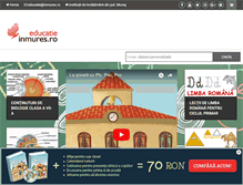 Tablet Screenshot of educatie.inmures.ro
